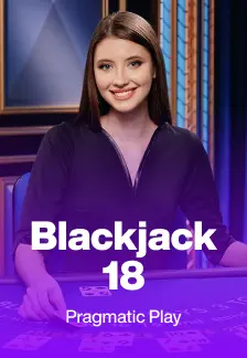 Blackjack 18 game tile